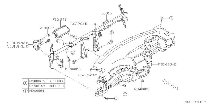 Instrument panel