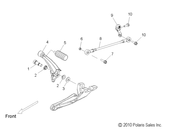 Drive train, shift linkage