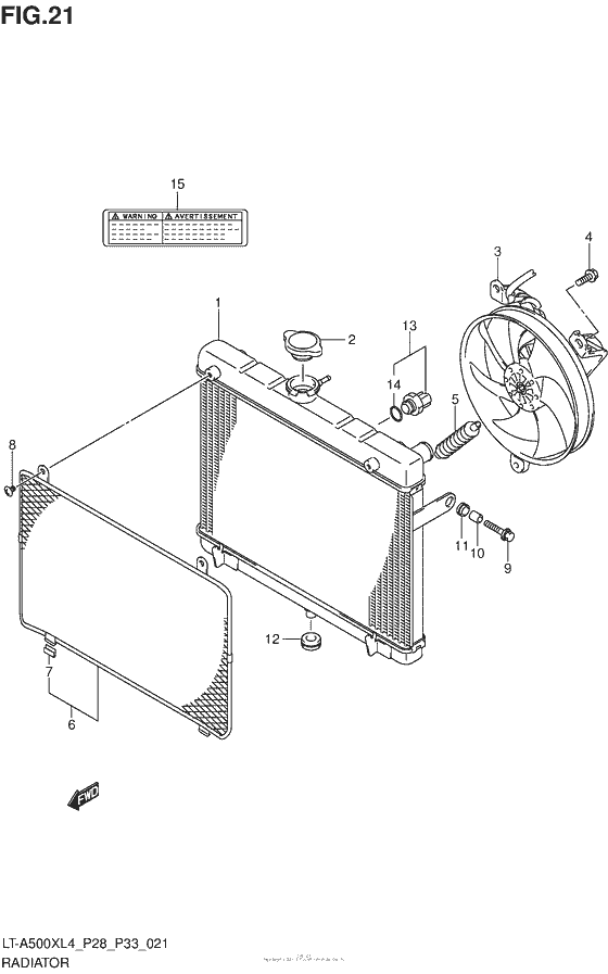 Radiator (Lt-A500Xzl4 P28)