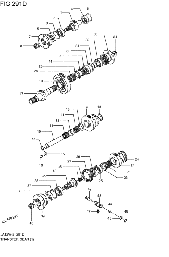Suzuki Jimny Gearbox Diagram