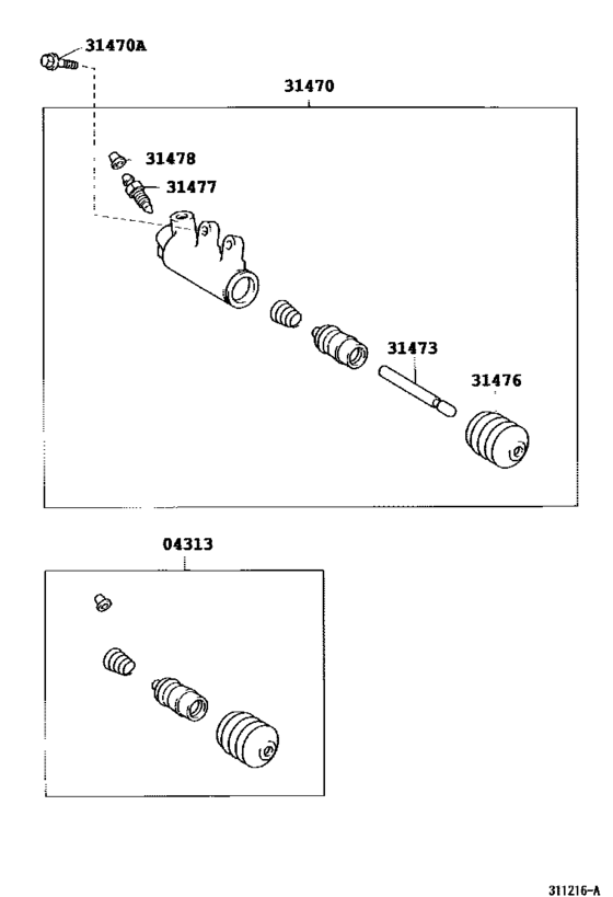 Clutch Release Cylinder