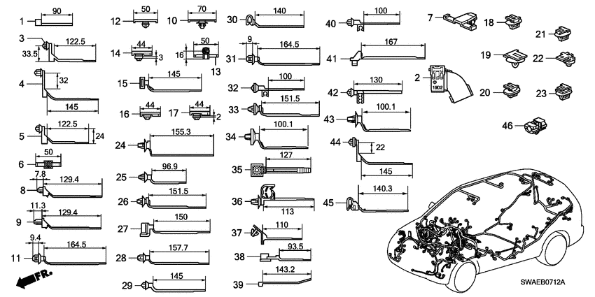 Harness band/bracket