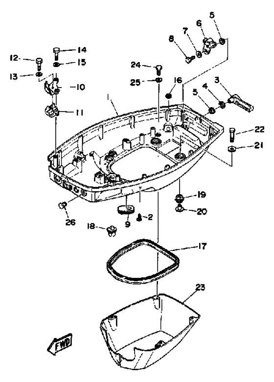 Bottom cowling