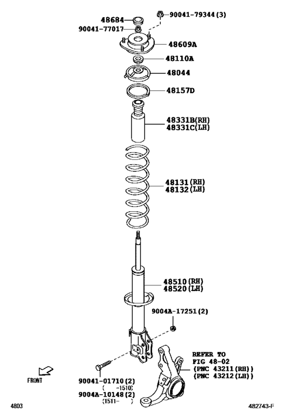 Front Spring & Shock Absorber