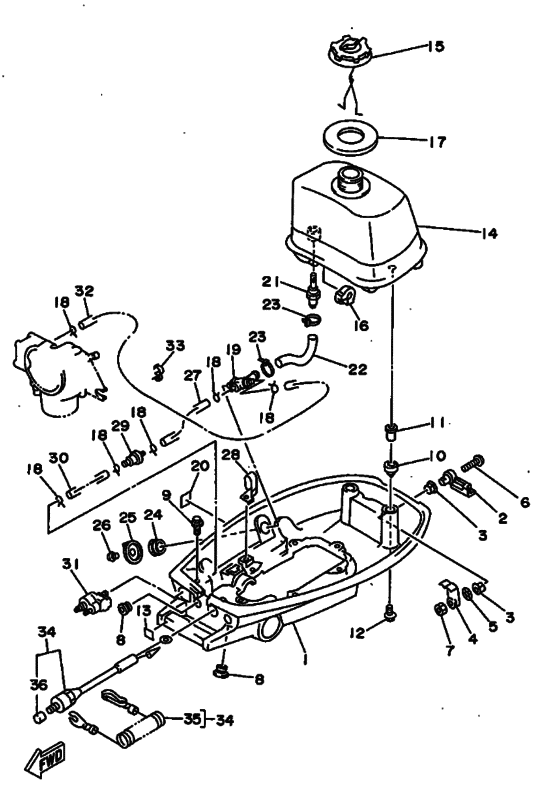 Bottom cowling
