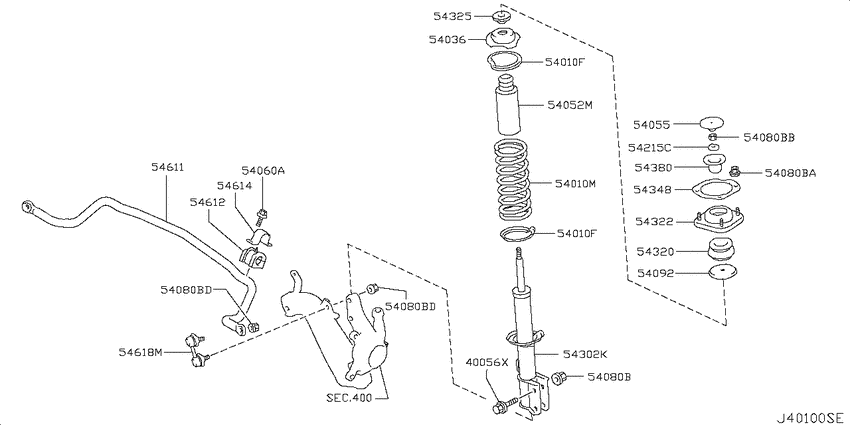 Front suspension