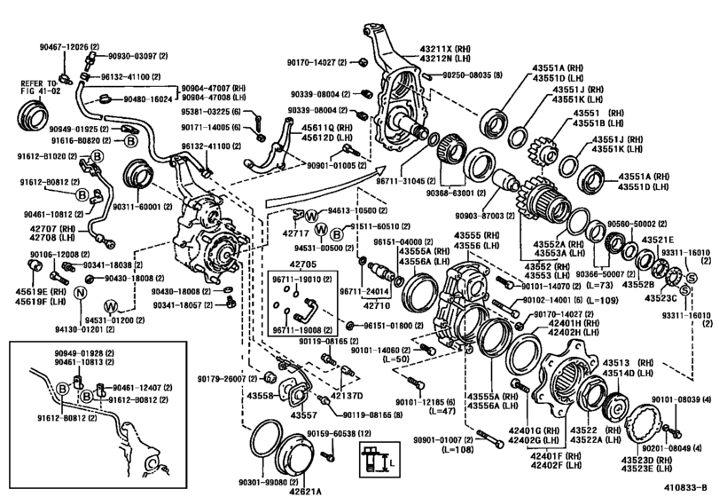 Rear Hub Reduction