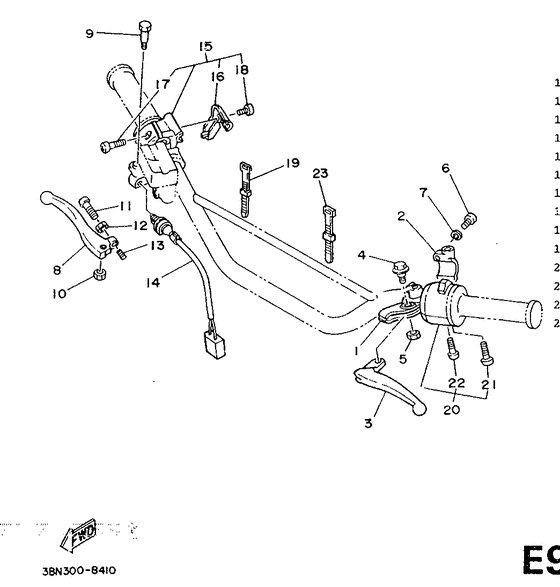 Handle switch & lever
