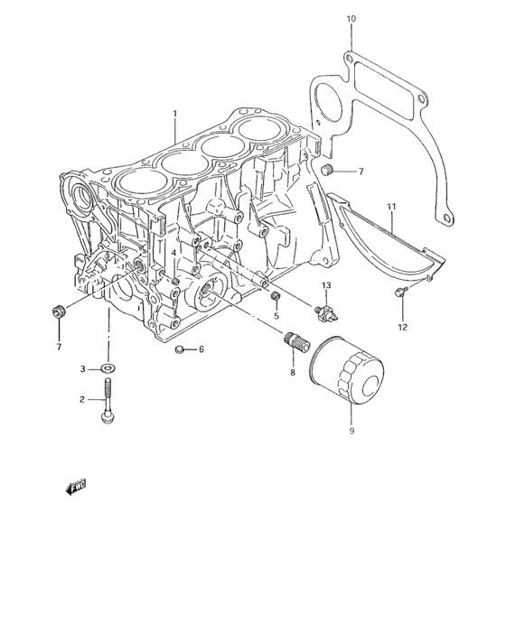 Cylinder block