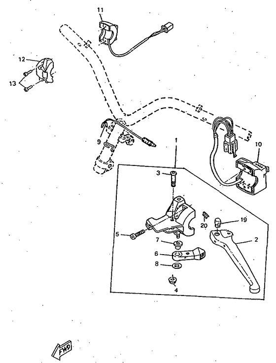 Handle switch & lever