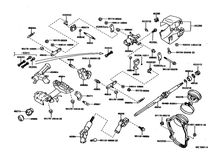 Steering Column & Shaft