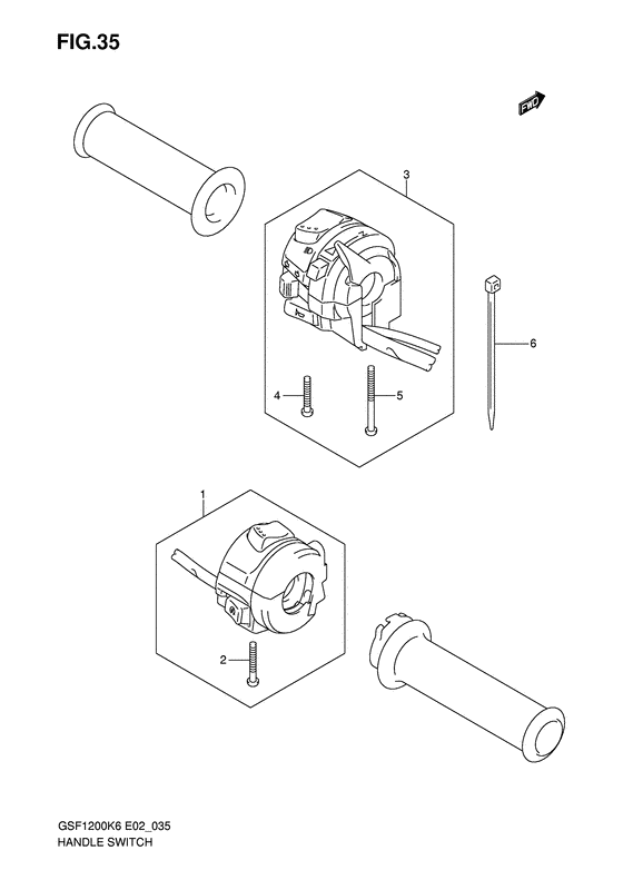 Handle switch