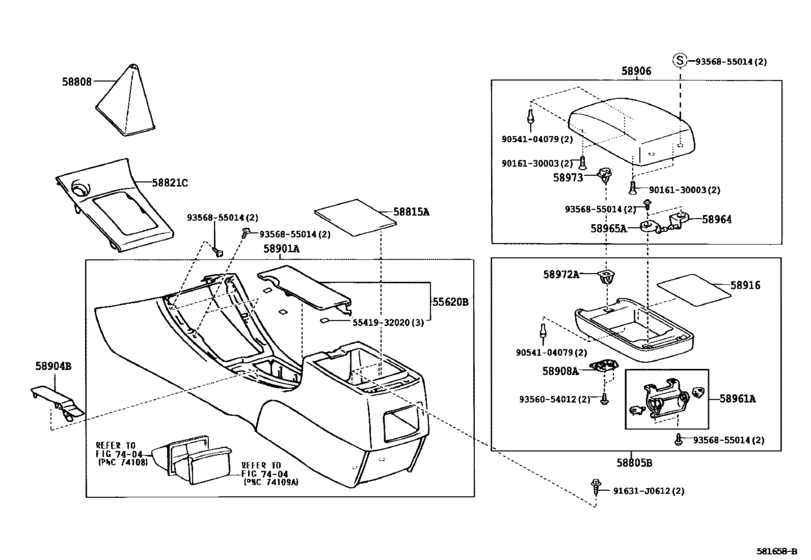 Console Box & Bracket