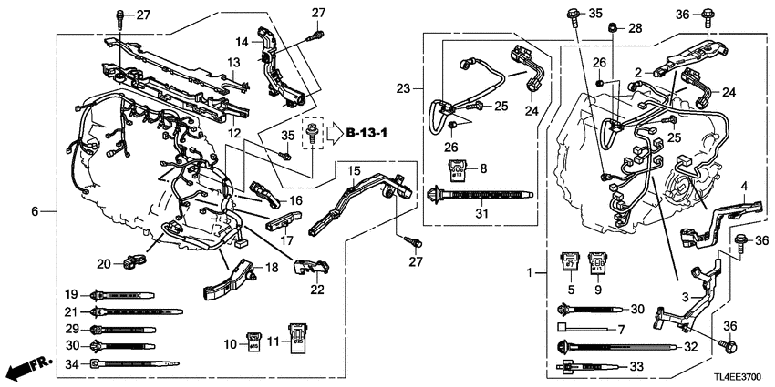 Engine wire harness