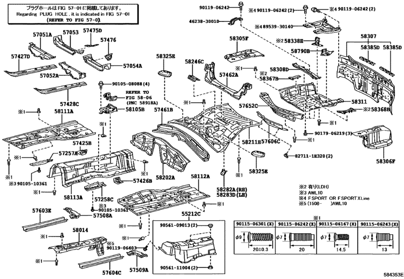 Floor Pan & Lower Back Panel