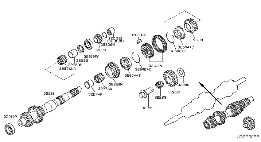 Transmission gear