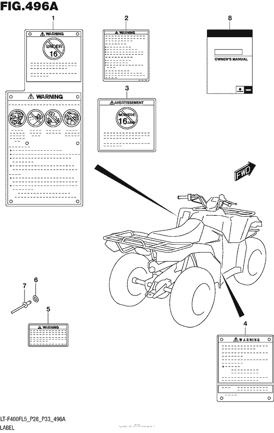 Label (Lt-F400Fl5 P28)