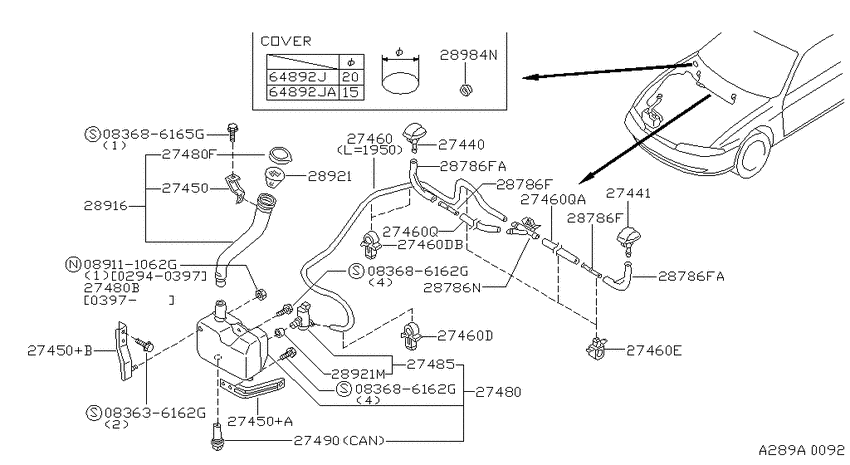 Windshield washer