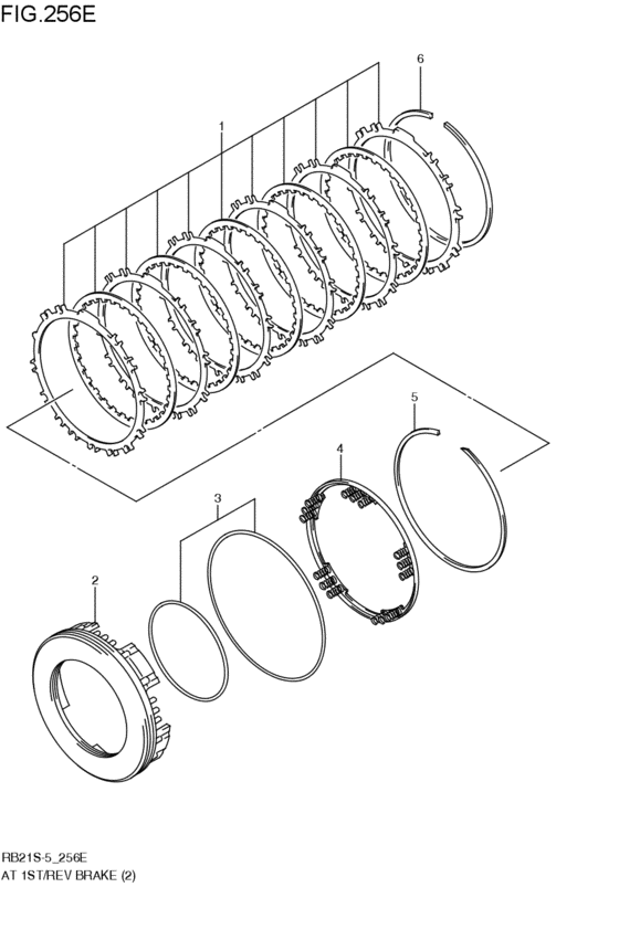at - first / reverse brakes