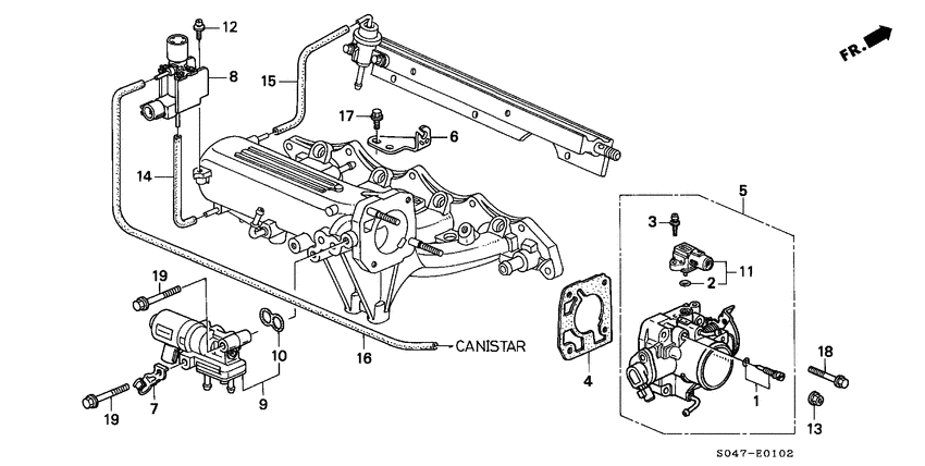 Throttle body
