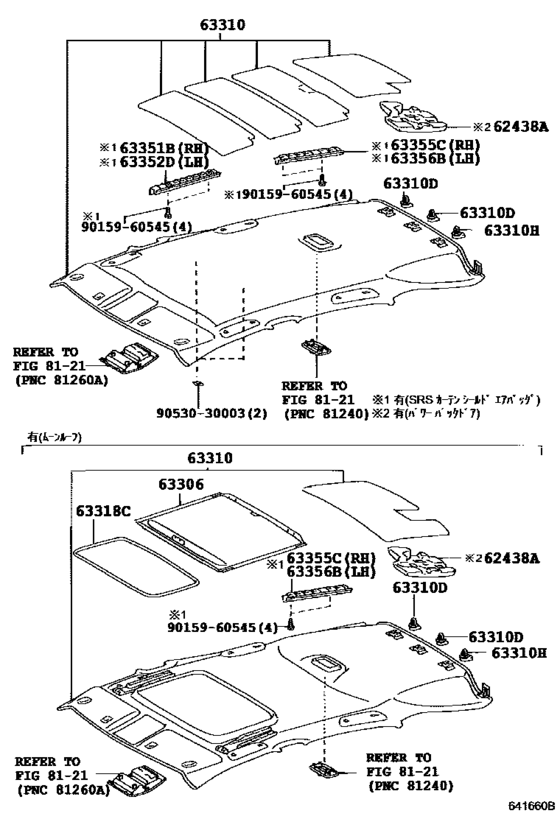 Roof Headlining & Silencer Pad
