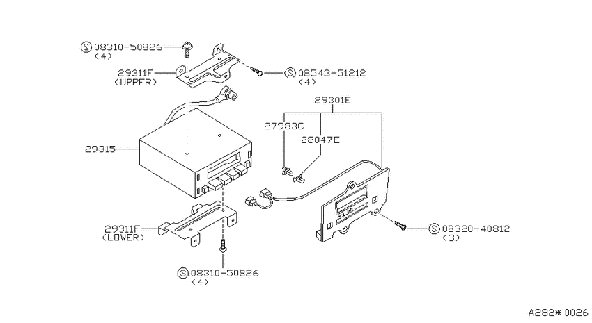 Cassette stereo
