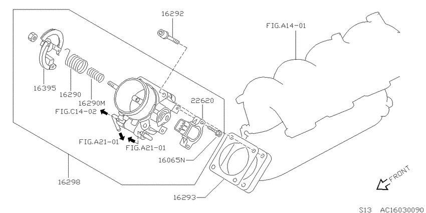 Throttle chamber & iaa unit