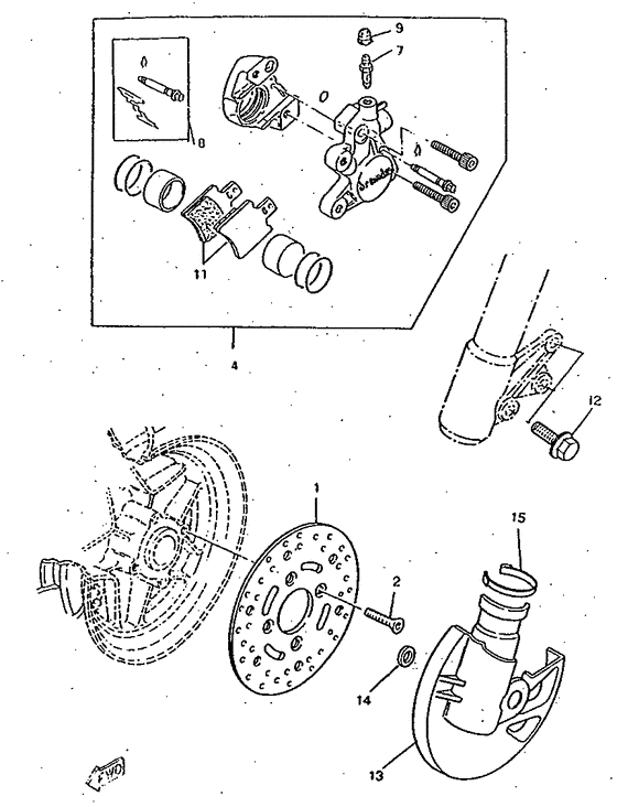 Front brake
