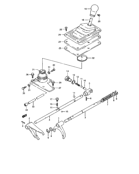 Transfer gear shifting