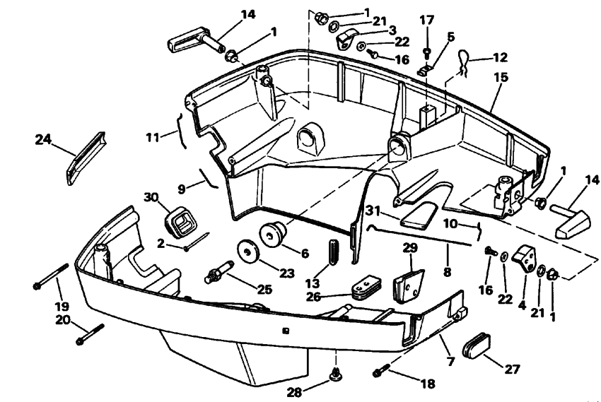 Lower engine