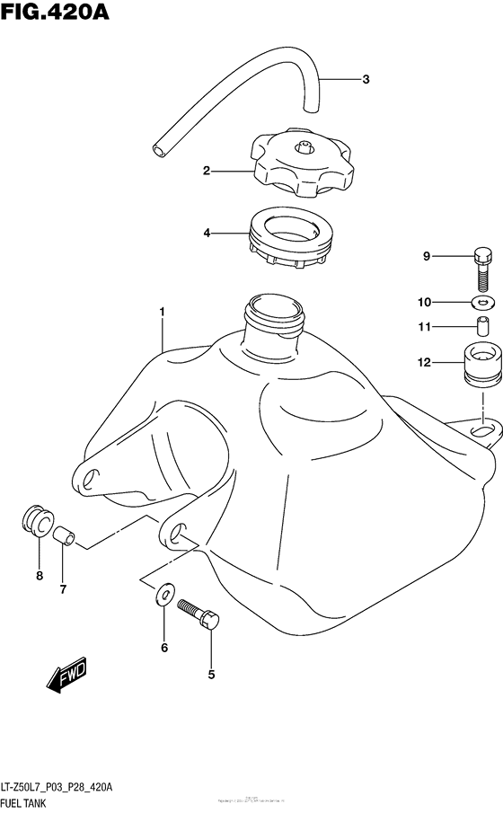 Fuel Tank (Lt-Z50L7 P03)