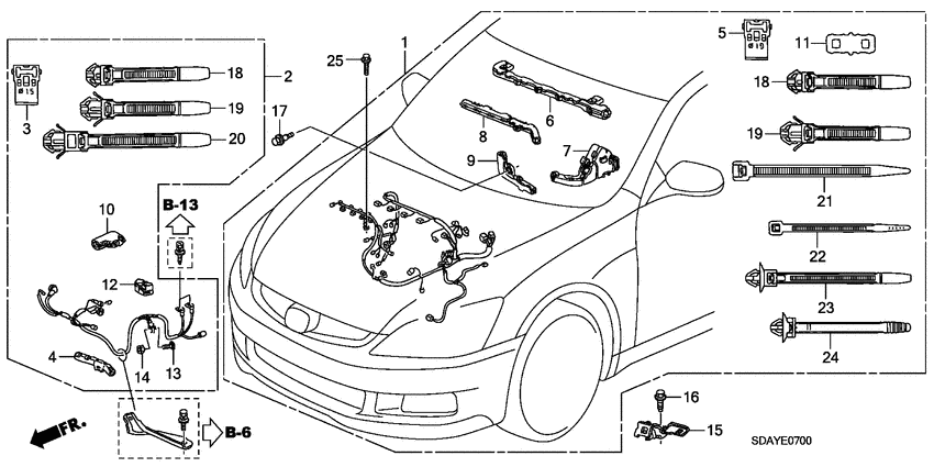 Engine wire harness