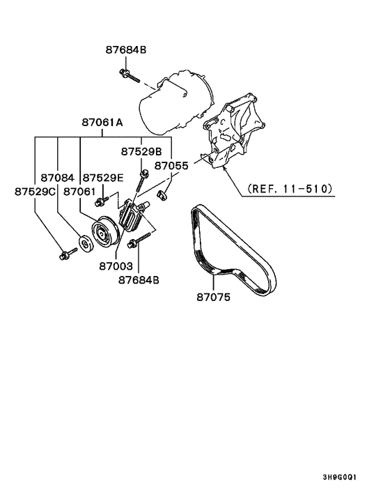 A/c condenser, piping