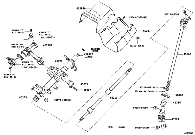 Steering Column & Shaft