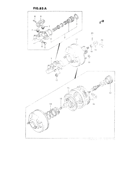 Brake master cylinder