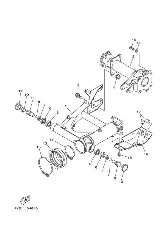 Rear arm & suspension