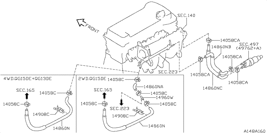 Secondary air system