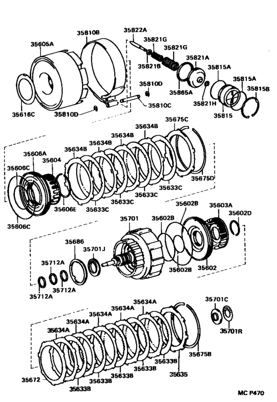 Brake Band & Multiple Disc Clutch (Atm)