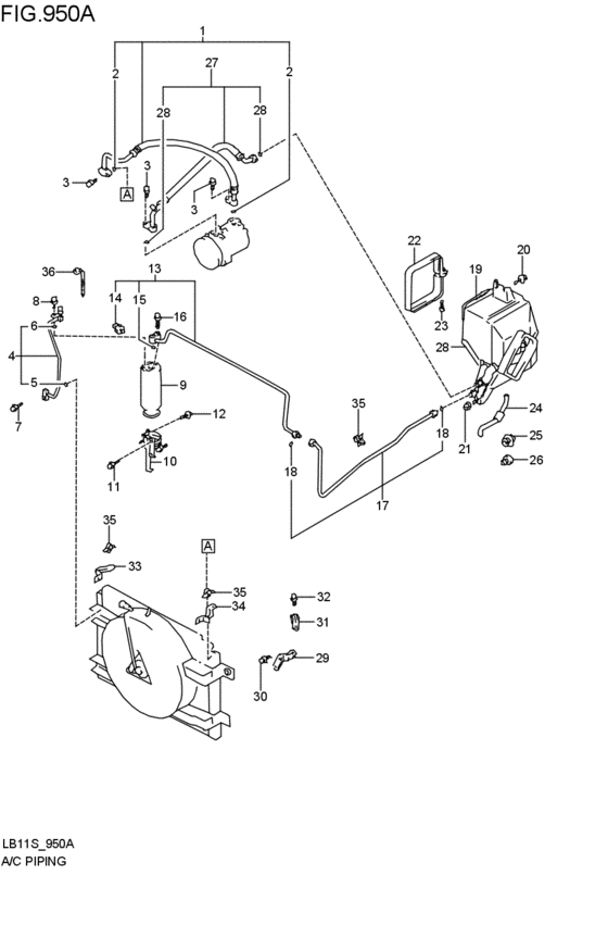 air-conditioner piping