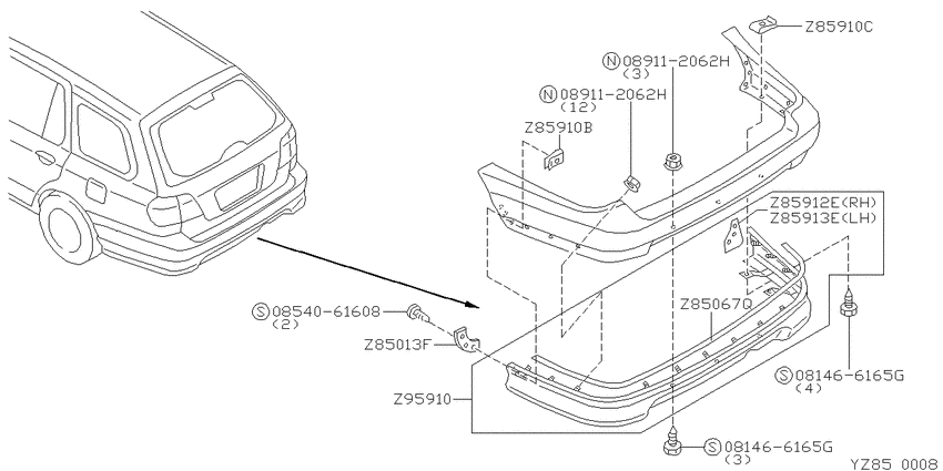 rear bumper