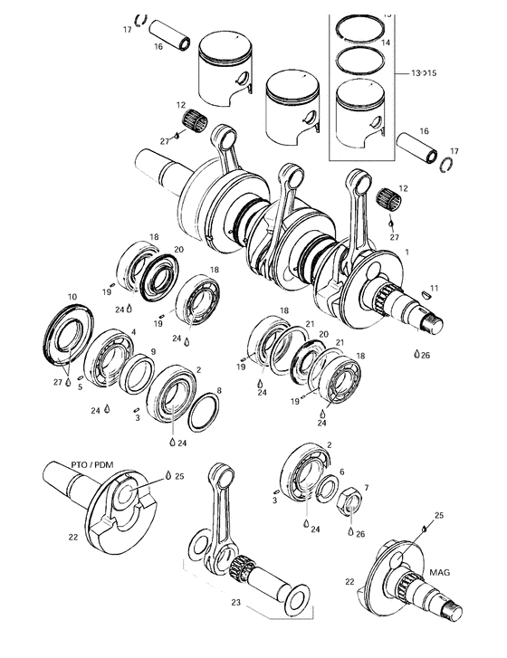 01- crankshaft and pistons