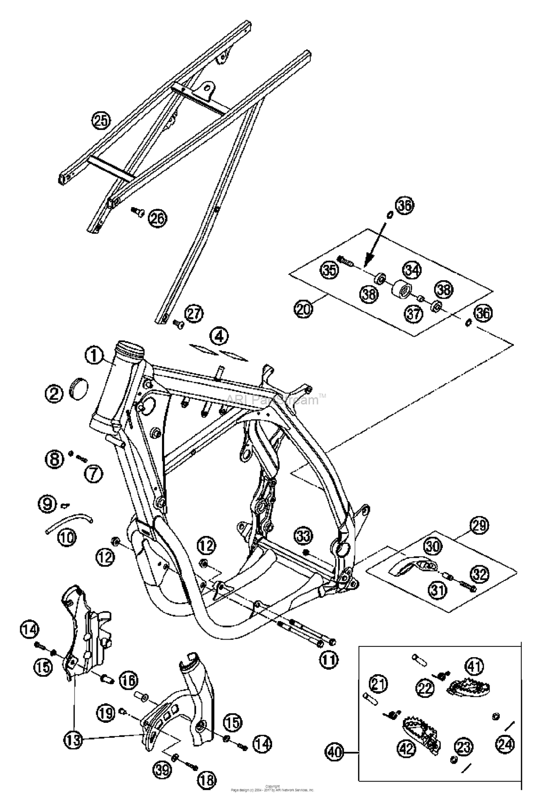 Frame, Sub Frame