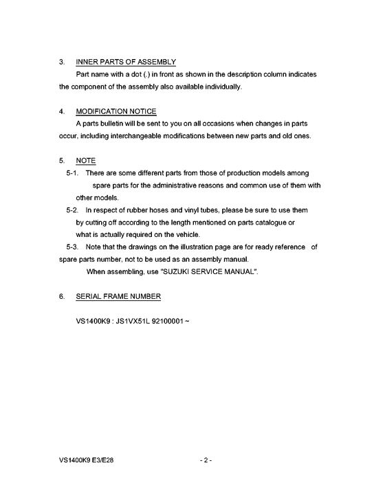 Catalog preface