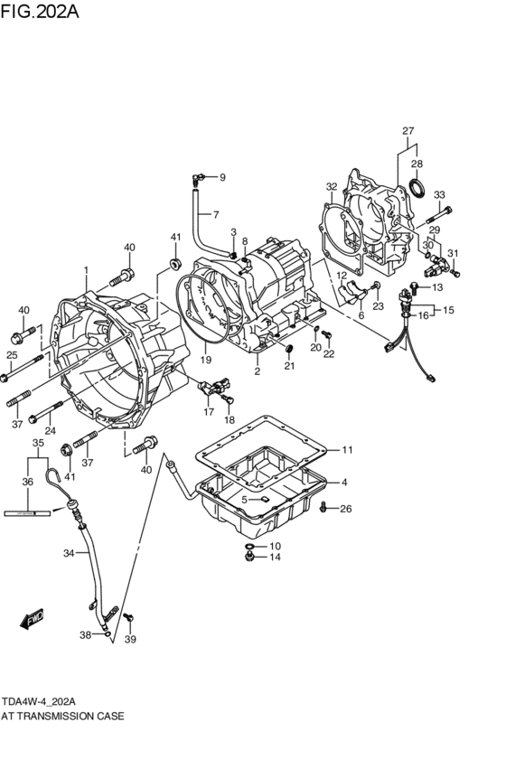 at - transmission case