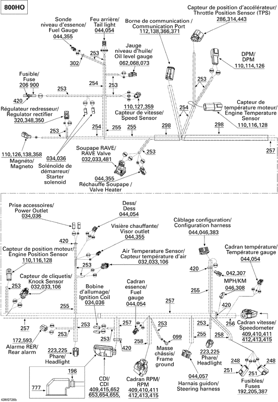 10- electrical harness 800ho