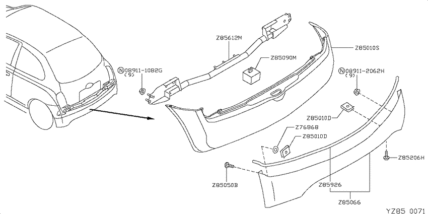 rear bumper