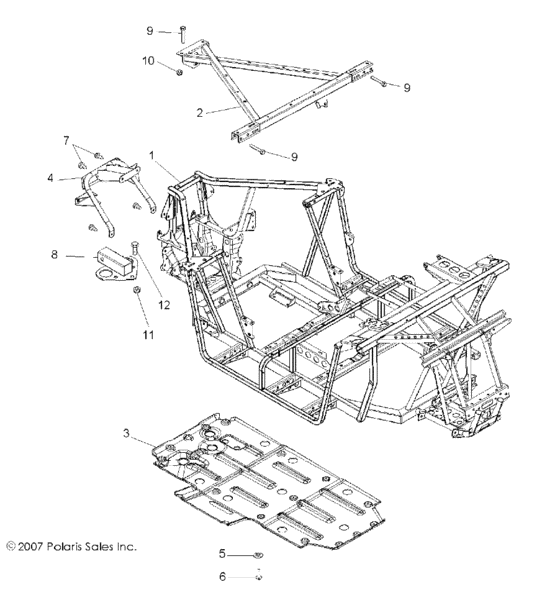Chassis and main frame