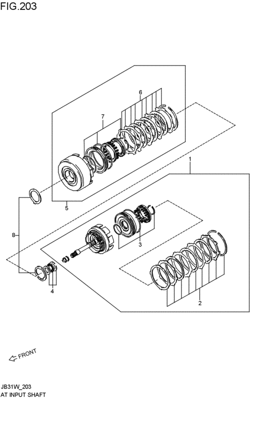 at - input shaft