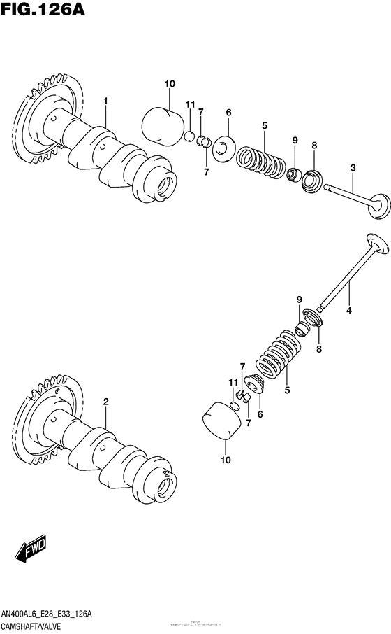 Camshaft/valve