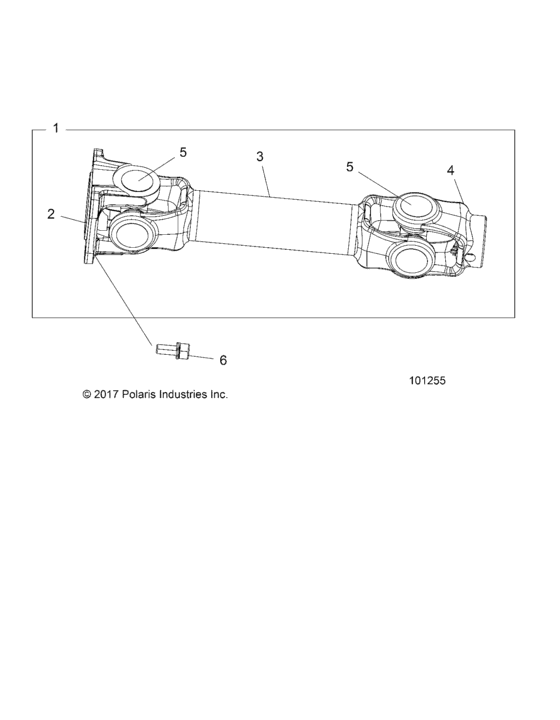 Drive Train, Prop Shaft, Rear